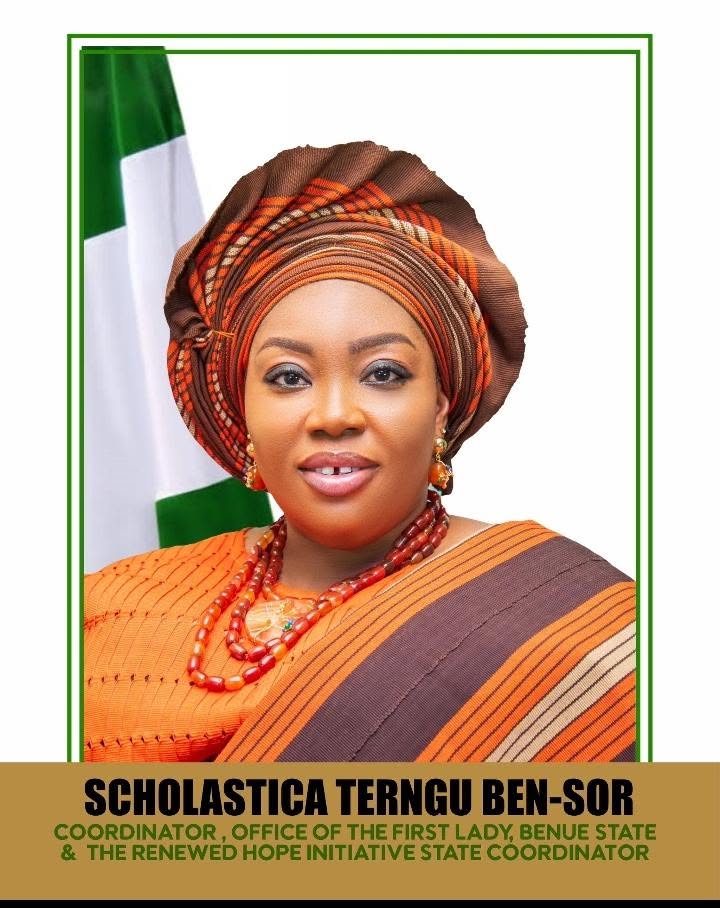 Benue State Coordinator, Office of the First Lady, Scholastica Ben-Sor, Named Distinguished Legacy Laureate of Public Service