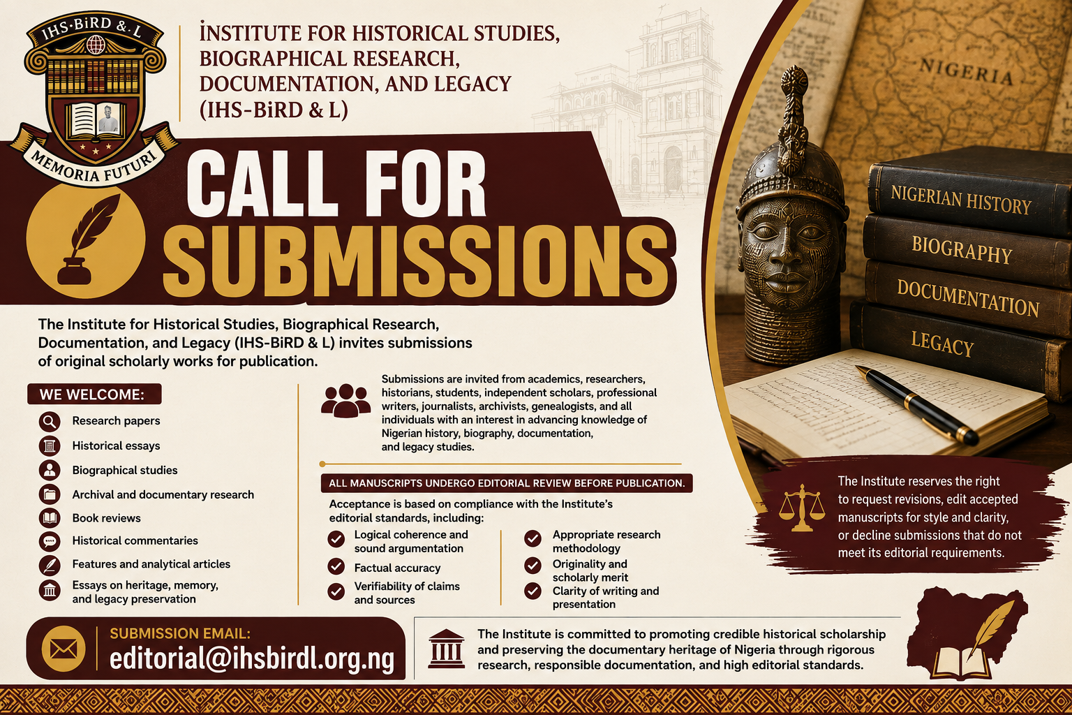 Call for Submissions